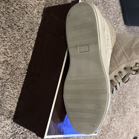 Men’s Suede Coach High Top like New - Picture 3 of 5